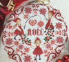 Little Christmas Elves Wreath Cross Stitch Kit