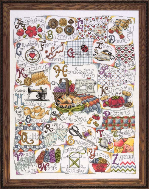 Design Works " Stitching ABC" Counted Cross Stitch Kit