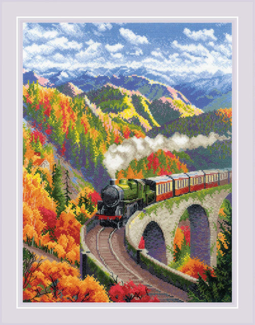 Riolis "Autumn Express" Cross Stitch Kit