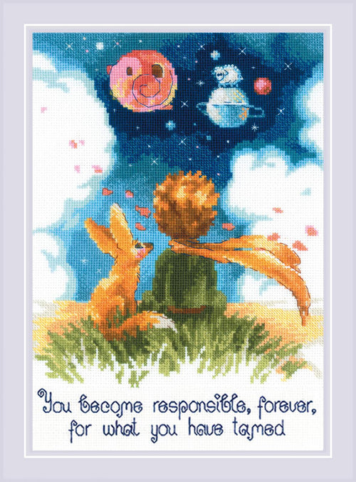 Riolis "The Little Prince" Cross Stitch Kit