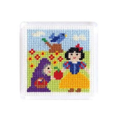 Olympus Fairytale Cross Stitch Magnet